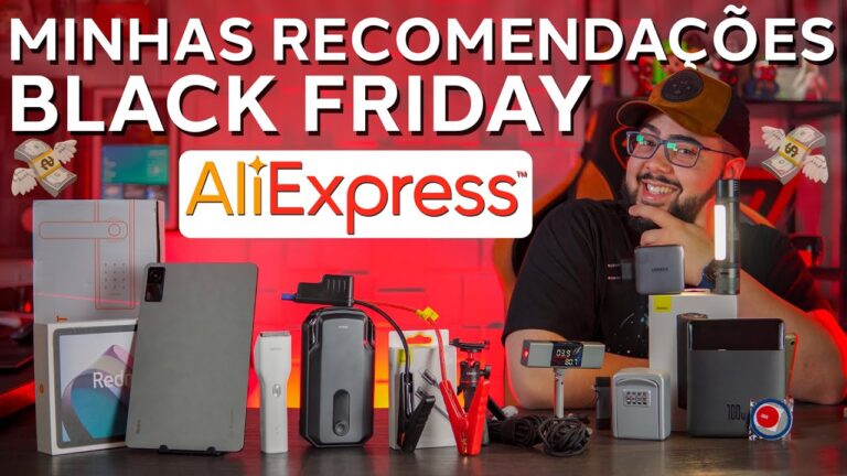 Minhas Recomendações para Black Friday AliExpress 2022! Produtos Diferenciados com preço baixo!